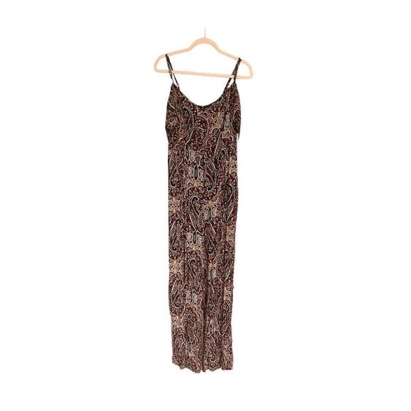 NWT! XHILARATION | Paisley Off-Shoulder Jumpsuit (XL) - Picture 2 of 9